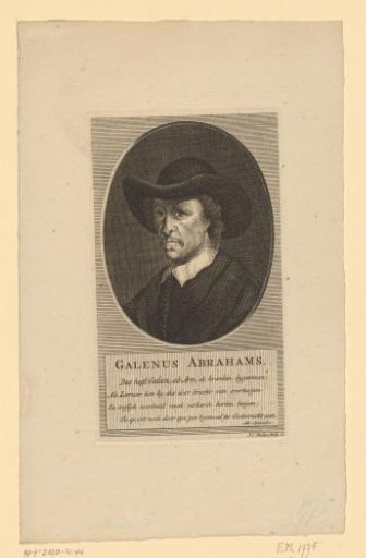 Portrait of Galenus Abrahamsz. de Haan