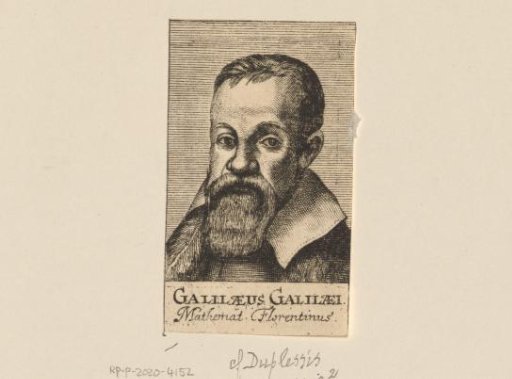 Portrait of Galileo Galileo