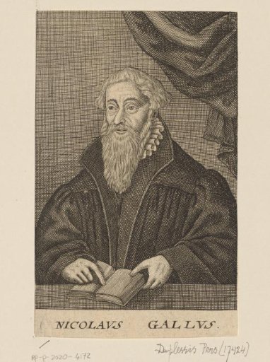 Portrait of Nikolaus Gallus