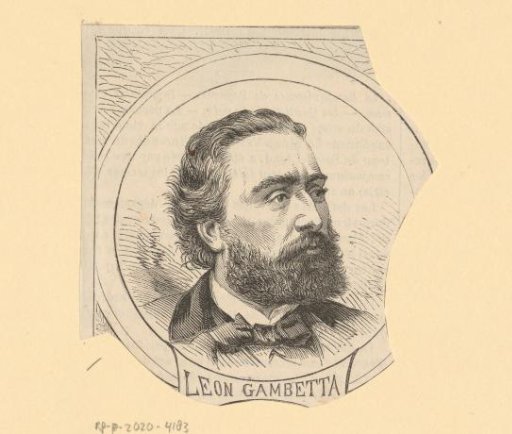Portrait of Léon Gambetta