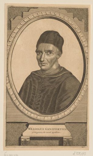 Portrait of Johann Wessel Gansfort