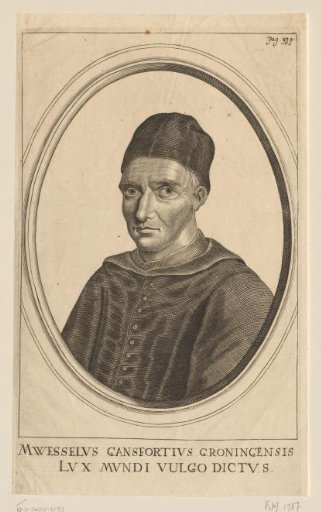 Portrait of Johann Wessel Gansfort