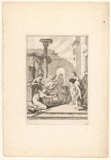 Giving drink to the thirsty