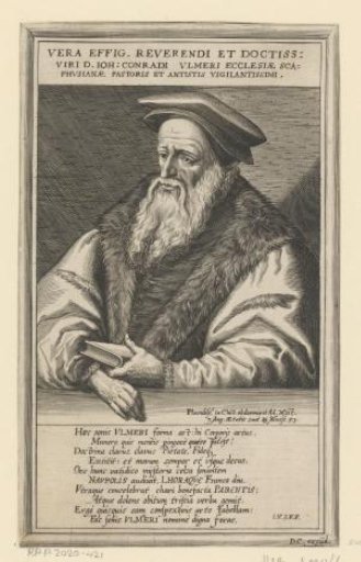 Portrait of Johann Conrad Ulmer
