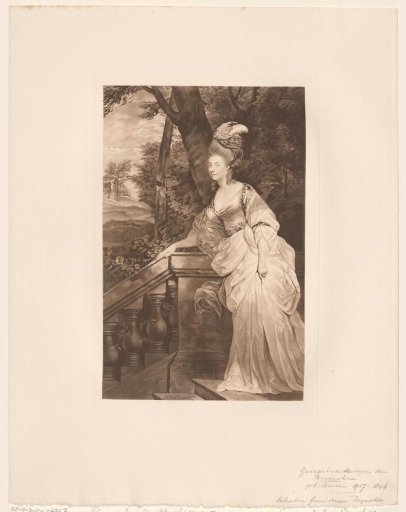Portrait of Georgiana Spencer, Duchess of Devonshire