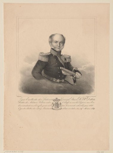 Portrait of Baron Bernardus Johannes Cornelis Dibbets