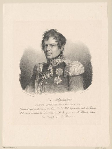 Portrait of Hans Karl von Diebitsch-Sabalkanski