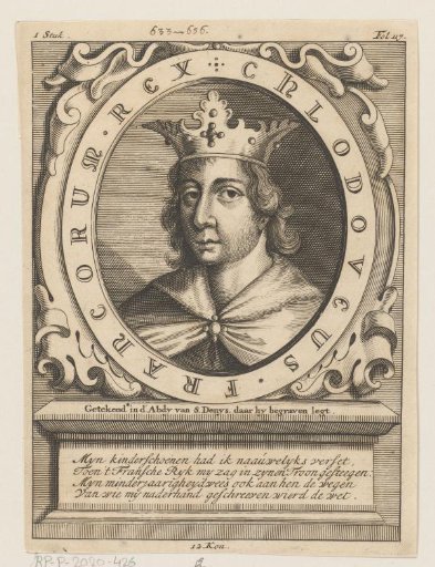 Portrait of Clovis II, King of Neustria and Burgundy