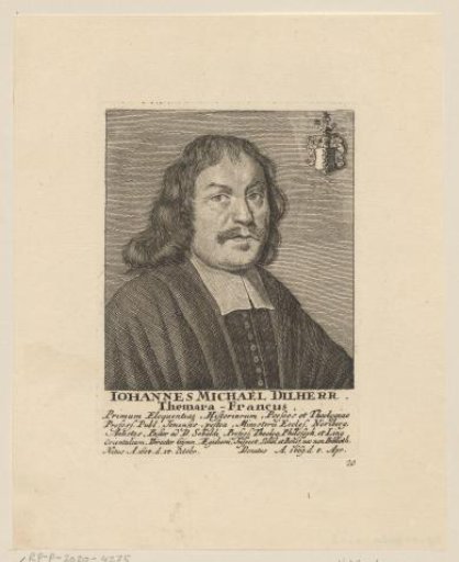 Portrait of Johann Michael Dilherr