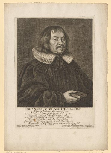 Portrait of Johann Michael Dilherr