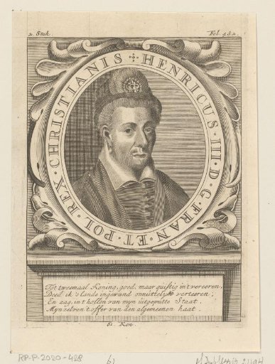 Portrait of Henry III, King of France