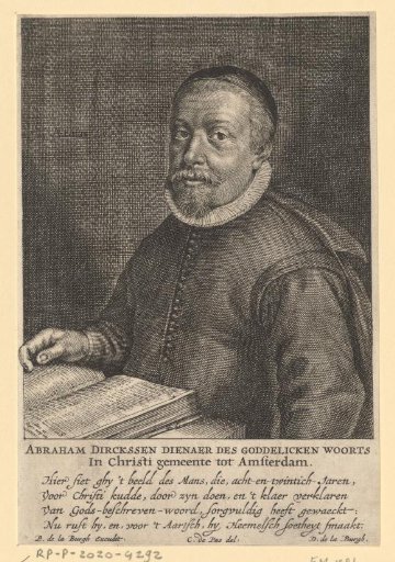 Portrait of Abraham Dirksz. Bierens