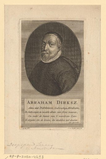 Portrait of Abraham Dirksz. Bierens