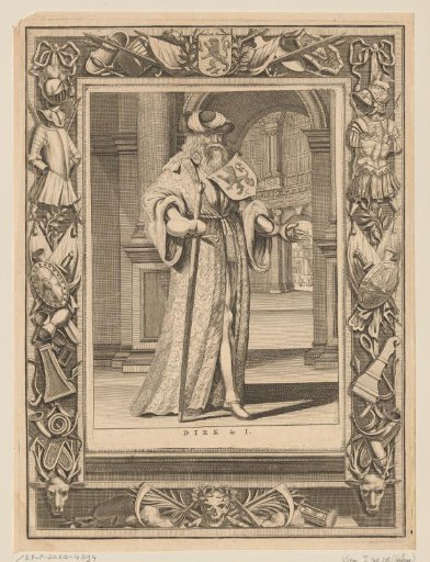 Portrait of Dirk I, Count of Holland