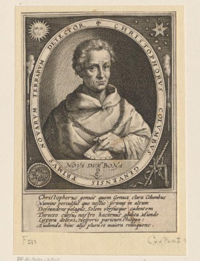 Portrait of Christoffel Columbus
