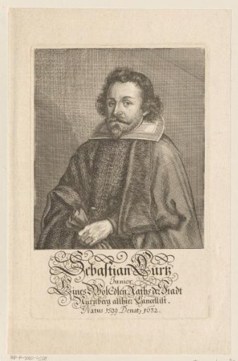 Portrait of Sebastianus Curtius