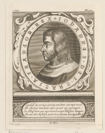 Portrait of John II, King of France