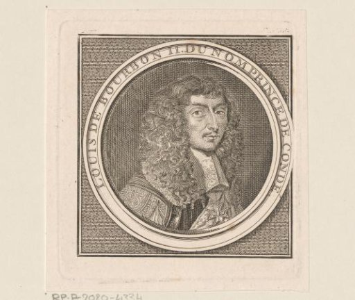 Portrait of Louis II de Bourbon-Condé, Duke of Enghien