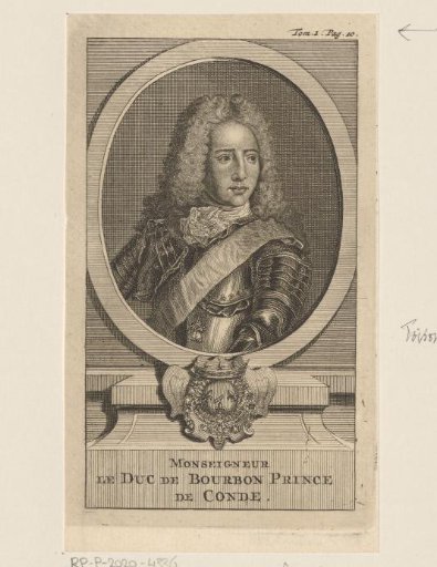 Portrait of Louis IV de Bourbon-Condé