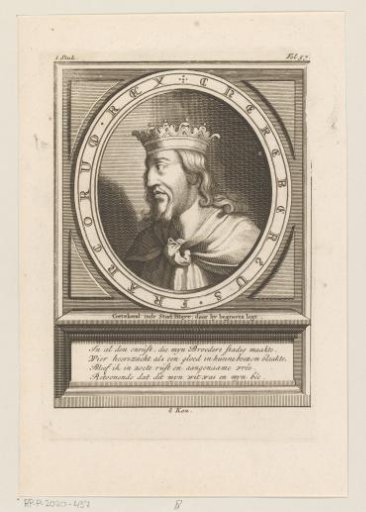 Portrait of Cherebert of France
