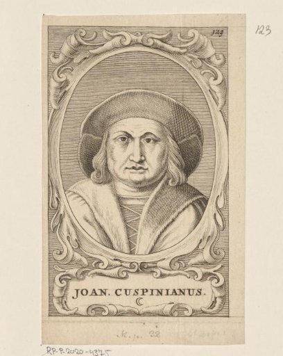 Portrait of Johannes Cuspinian