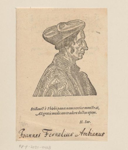 Portrait of Jean François Fernel