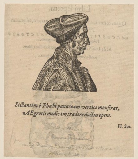 Portrait of Jean François Fernel