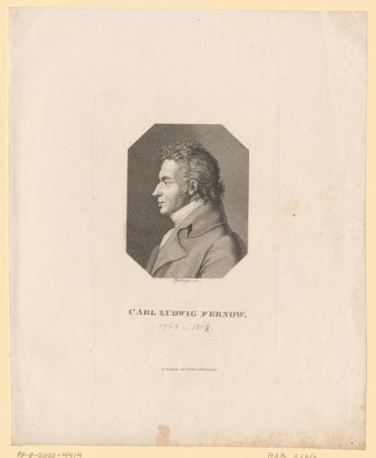 Portrait of Carl Ludwig Fernow
