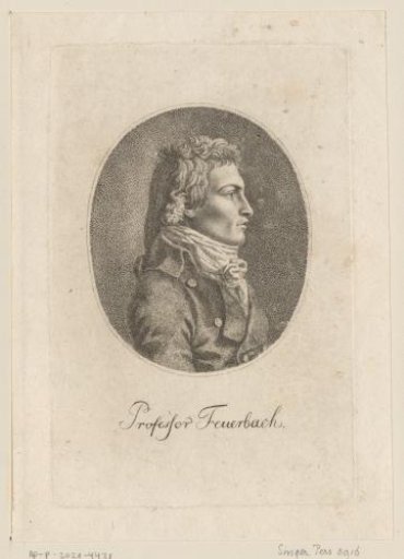 Portrait of Paul Johann Anselm von Feuerbach