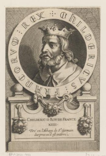 Portrait of Childerik II