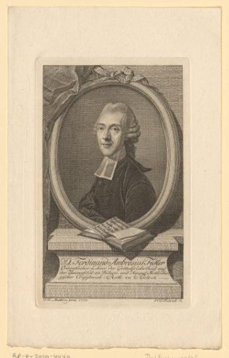 Portrait of Ferdinand Ambros Fidler