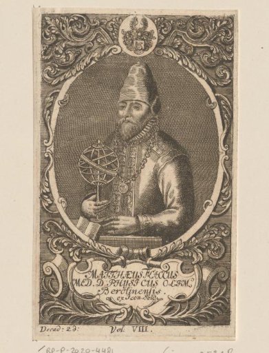 Portrait of Matthaeus Fleck