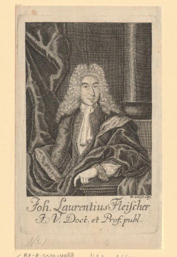 Portrait of Johann Lorenz Fleischer