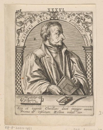 Portrait of Matthäus Zell