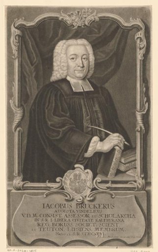 Portrait of Jacob Brucker