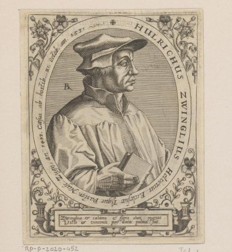 Portrait of Ulrich Zwingli