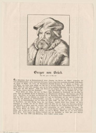 Portrait of Gregor Brück