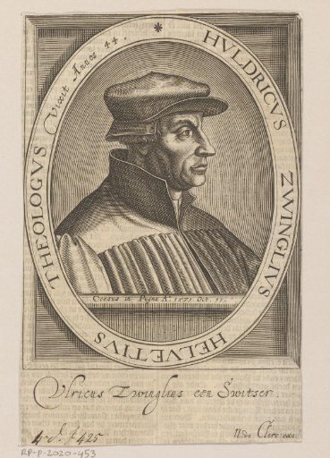 Portrait of Ulrich Zwingli