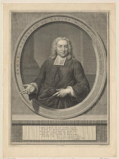 Portrait of Samuel Koenraad de Bruine