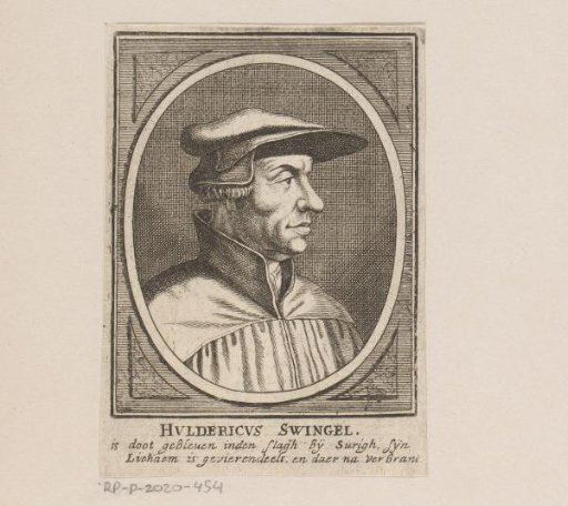 Portrait of Ulrich Zwingli