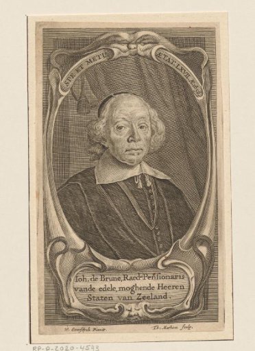 Portrait of Johan de Brune