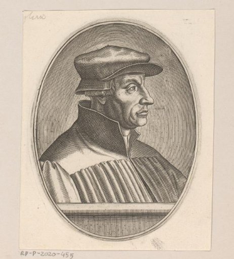 Portrait of Ulrich Zwingli