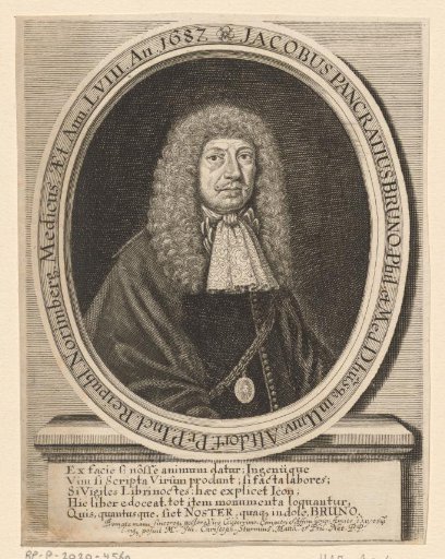 Portrait of Jacob Pancratius Bruno