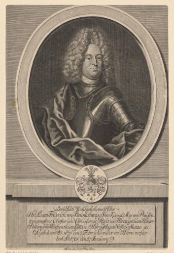 Portrait of Adam Friedrich von Braunschweig