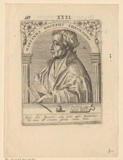 Portrait of Martin Bucer