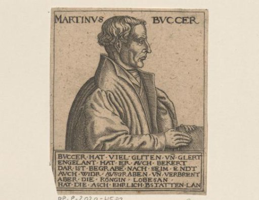Portrait of Martin Bucer