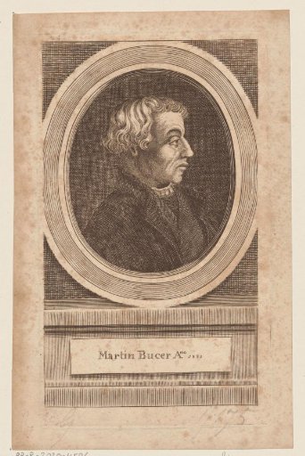 Portrait of Martin Bucer