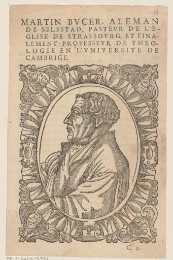 Portrait of Martin Bucer