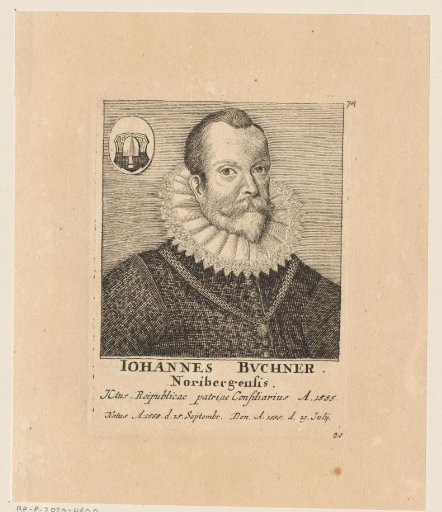 Portrait of Johann Buchner