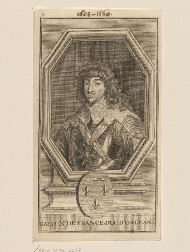 Portrait of Gaston Jean-Baptiste Orléans